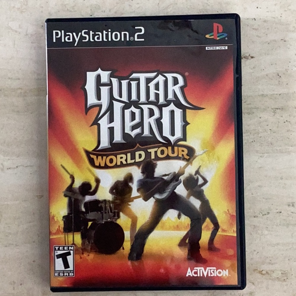 Guitar Hero World Tour PlayStation 2 Game PS2 CIB Tested Working